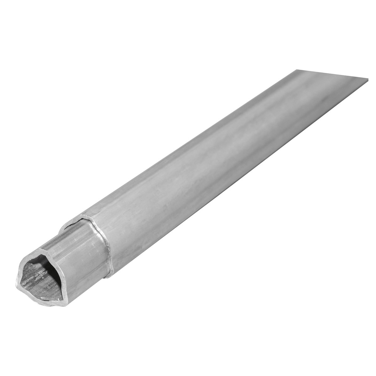 Set teava triunghiulara cardan seria T5 exterior 51,3 si interior 44,7 cruce 30,2x80 L=1.5m